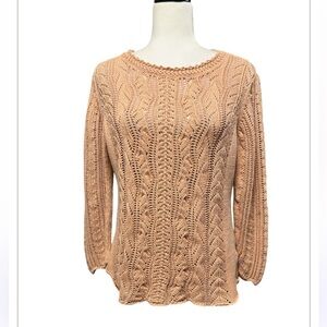 Anthropologie SPARROW Pullover Knit Sweater